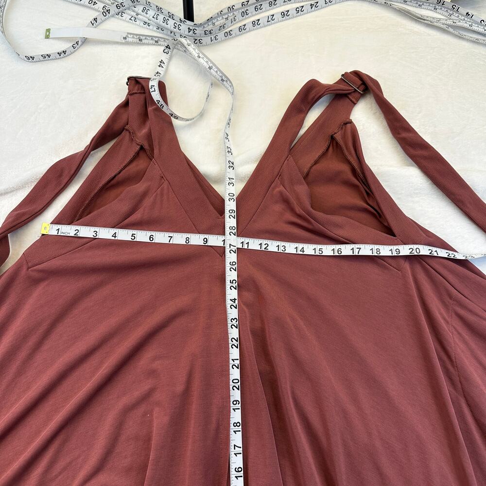 Free People FP Movement Seven Stars Jumpsuit Small Comeback Copper Onesie Romper - Picture 11 of 16